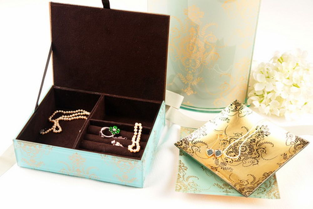 Jewelry Box & Tissue Box
