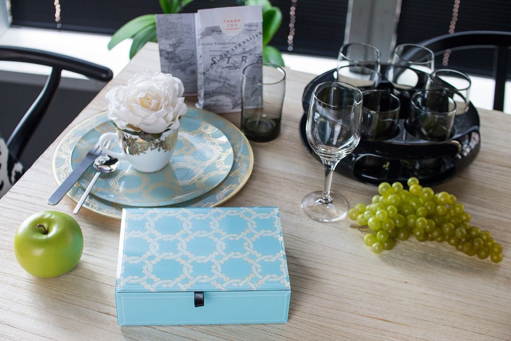 Jewelry Box & Tissue Box