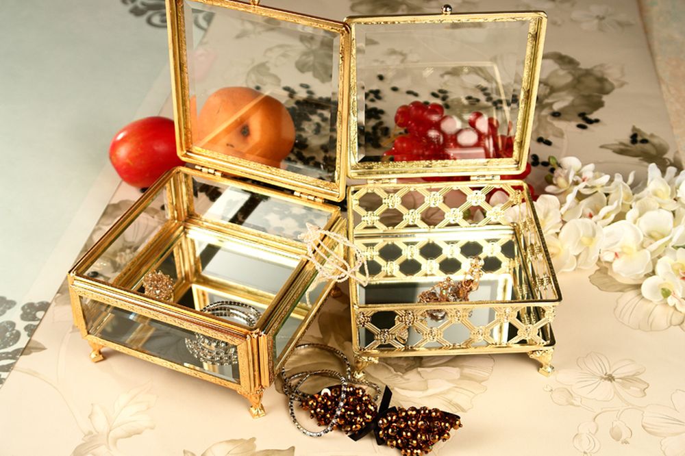 Jewelry Box & Tissue Box