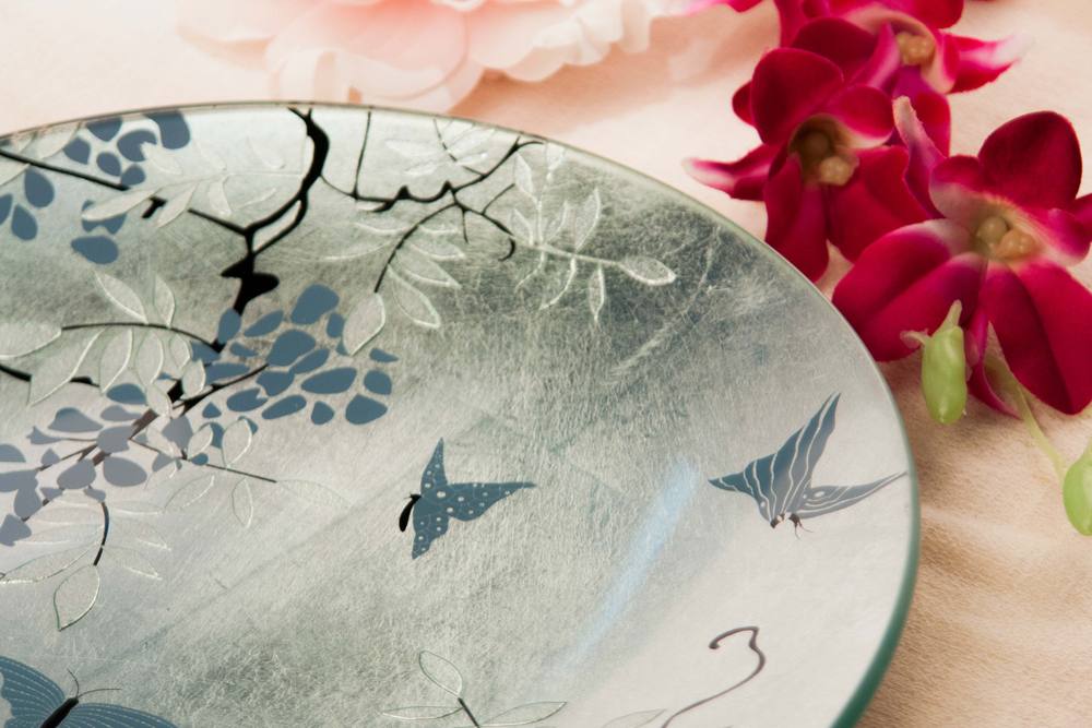 Printing with silver foil