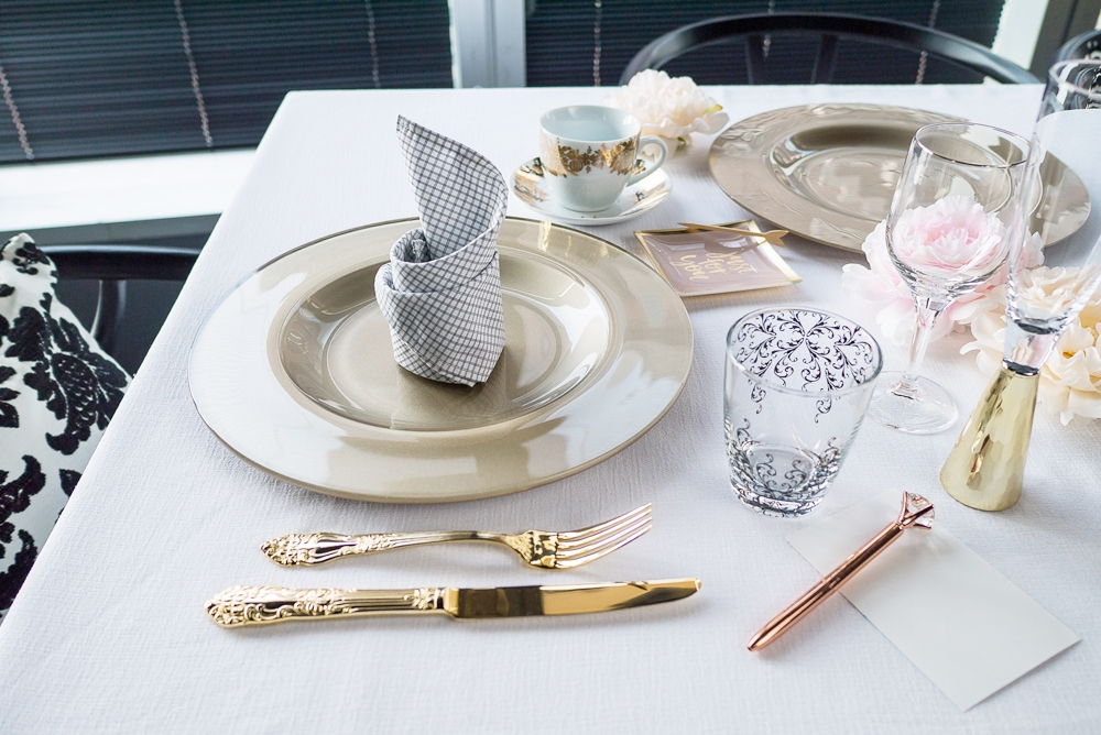 Metallic gold